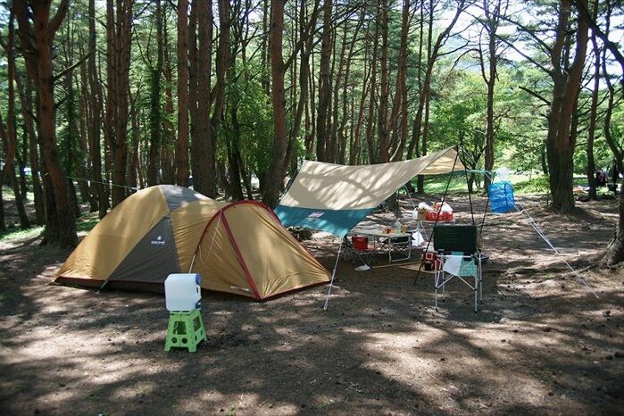 本栖湖キャンプ場