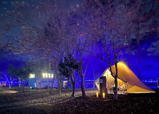 涸沼自然公園キャンプ場