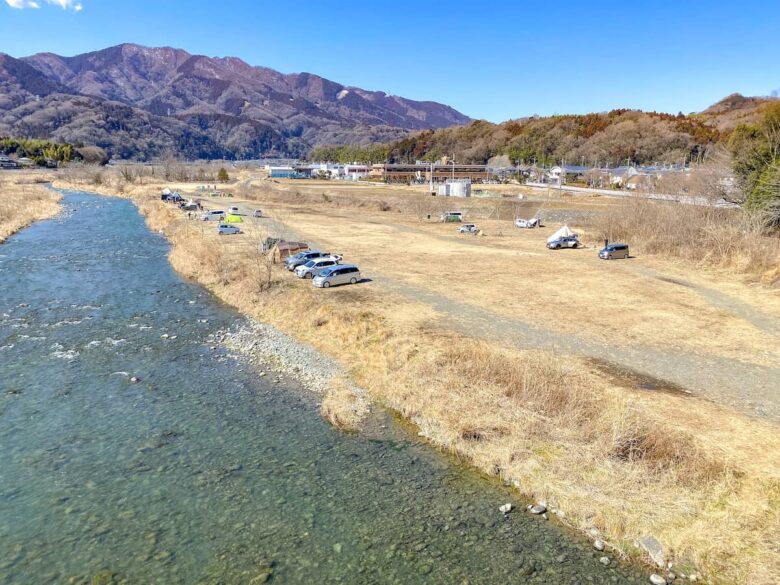 角田大橋河川敷